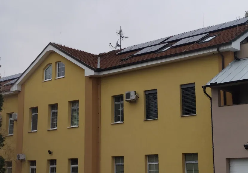 Bytový dům v Hodoníně s fotovoltaikou Rauchenberg