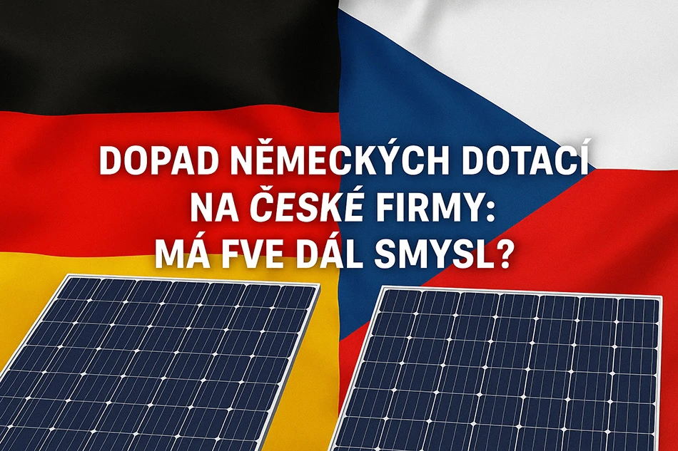 Dopad německých dotací na české FVE