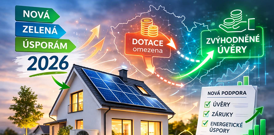 Změny programu Nová zelená úsporám 2026