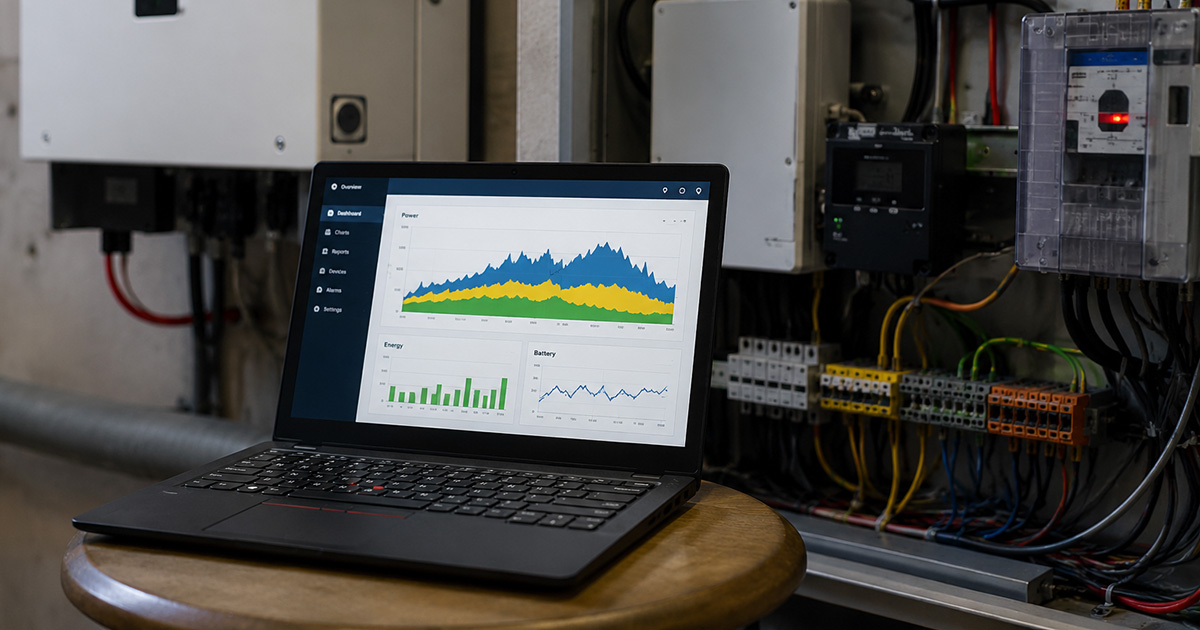 Monitoring FVE: Jak mít výkon a spotřebu pod kontrolou